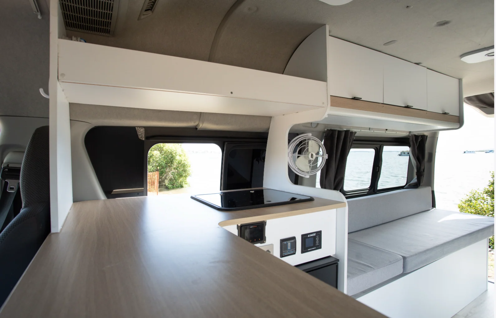 Set Forth campervan kitchen and cabinetry